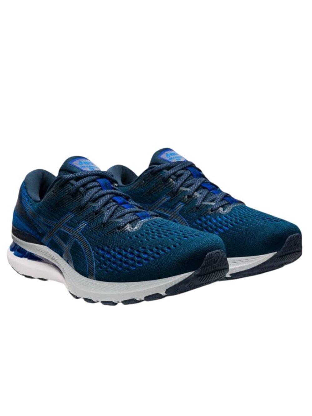 ASICS Men's Gel-Kayano 28 Running Shoes, French Blue/Electric Blue, US 9